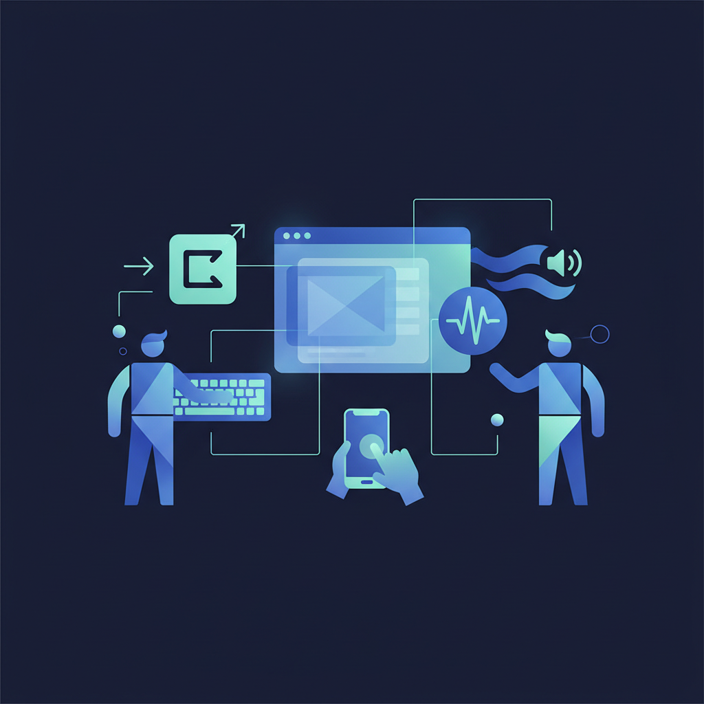 Web accessibility illustration
